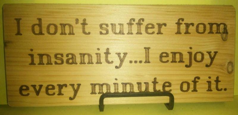 Newly Hand Crafted, Laser Printed o...