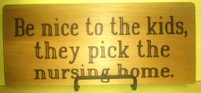 Newly Hand Crafted, Laser Printed o...