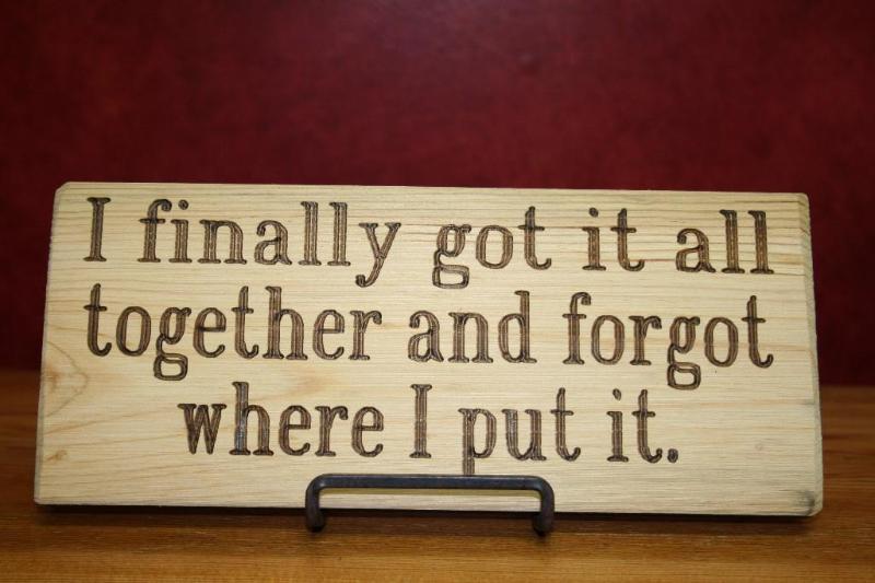 Newly Hand Crafted, Laser Printed o...