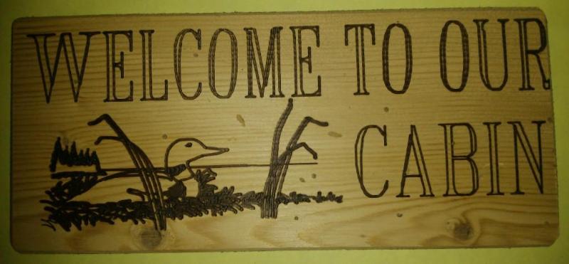 Newly Hand Crafted, Laser Printed o...
