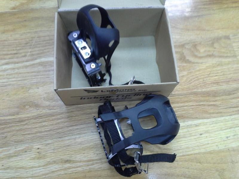 lot 115 image: LeMond cycling pedals