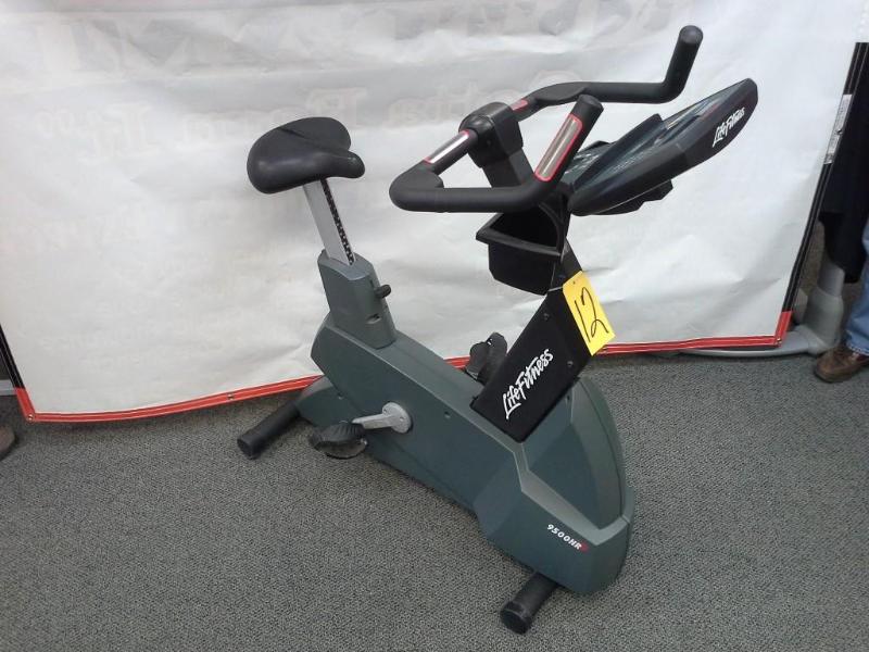 lot 12 image: LifeFitness stationary bicycle