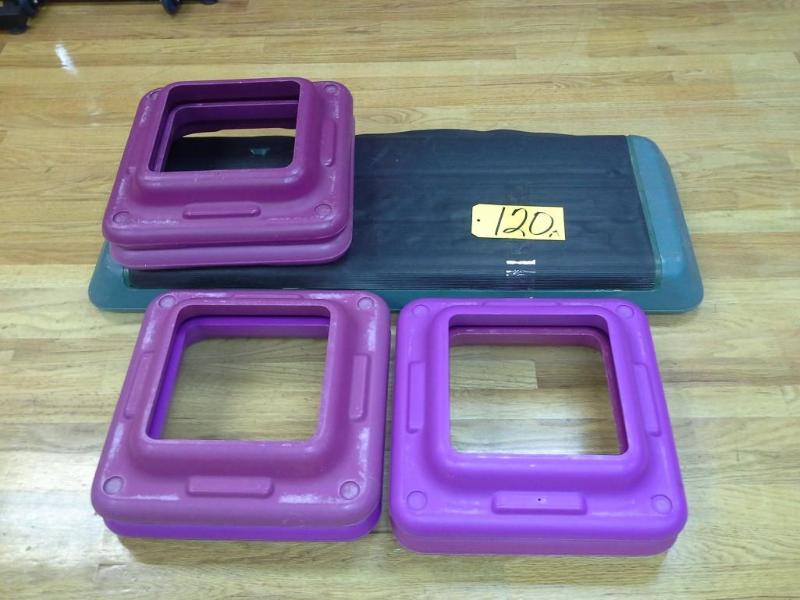 lot 120 image: 1 step 6 risers