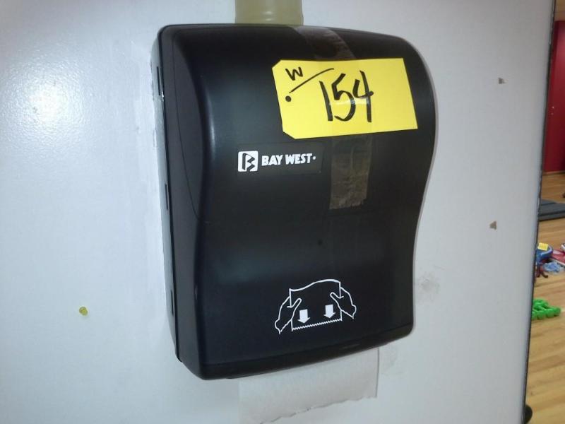 lot 154 image: Bay West Hand Towel dispenser