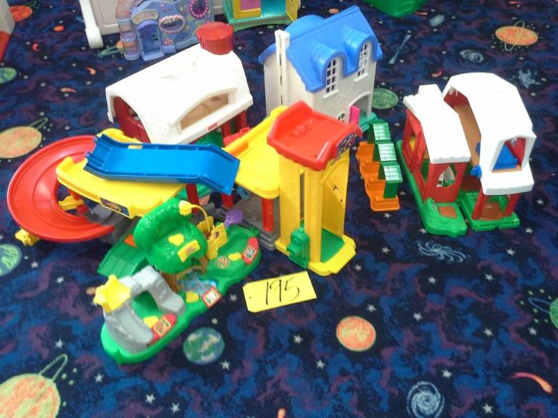 lot 195 image: Fisher-Price Play sets