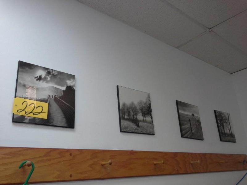 lot 222 image: Pictures on wood