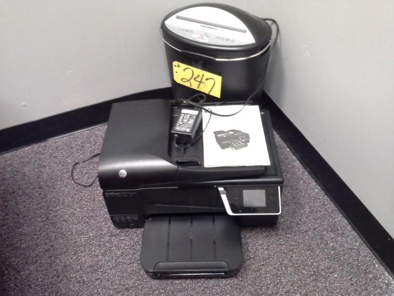 lot 247 image: Dynex Paper Shredder