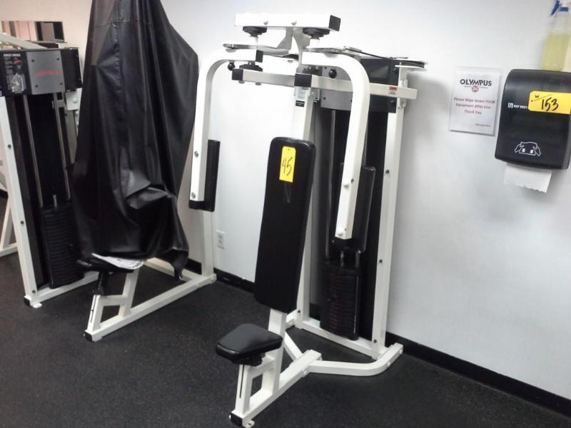 lot 45 image: LifeFitness, pectoral fly