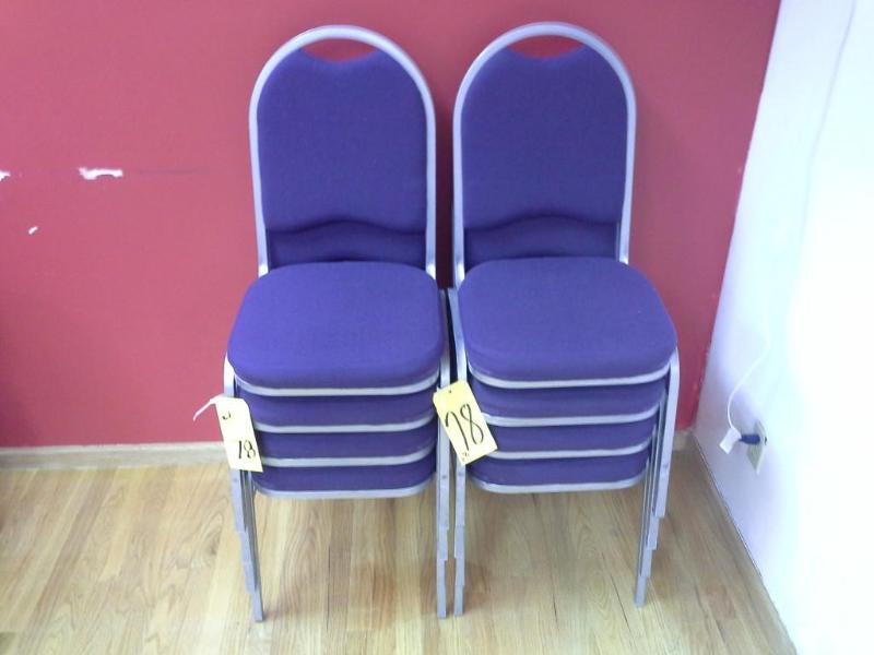 lot 78 image: Utility Chairs