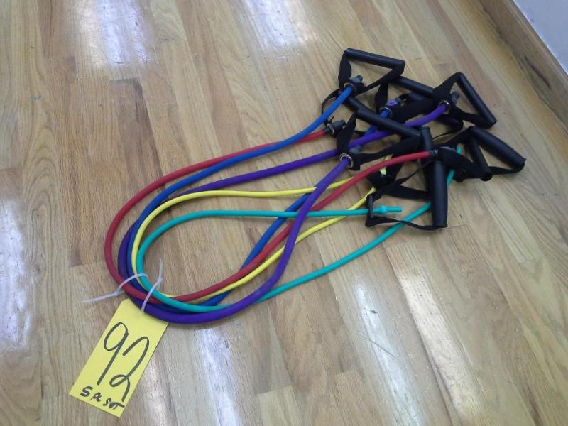lot 92 image: Exercise bands