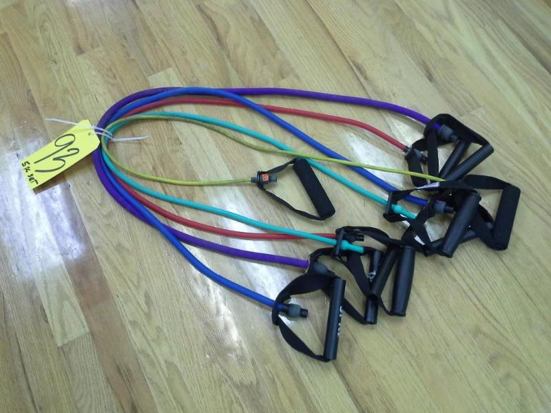 lot 93 image: Exercise bands