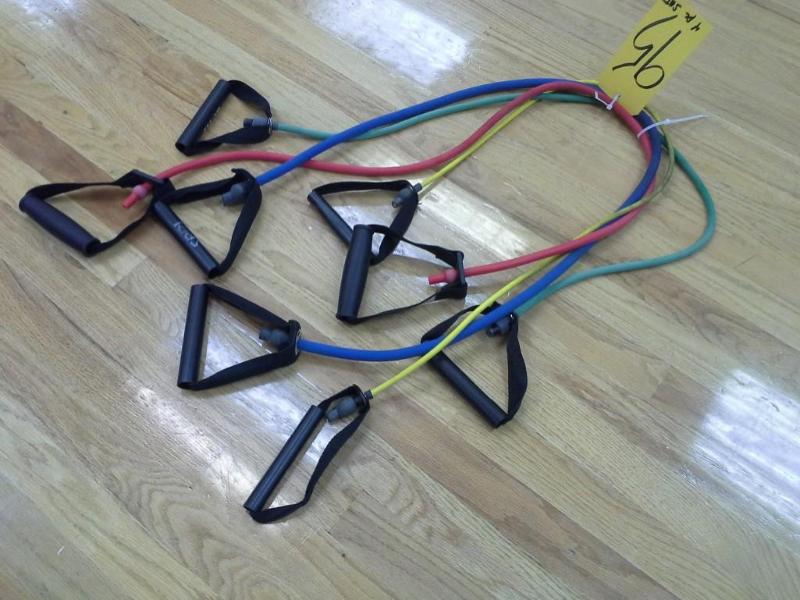 lot 95 image: Exercise bands