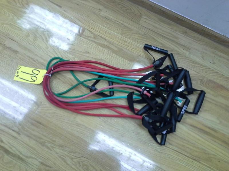 lot 99 image: Exercise bands
