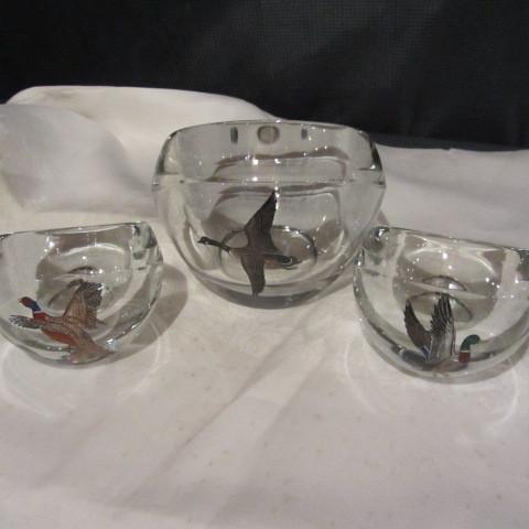 Lead Crystal Ash Trays