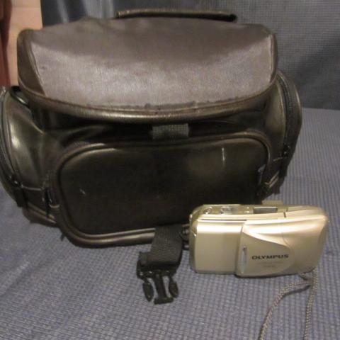 Olympus Camera and Bag