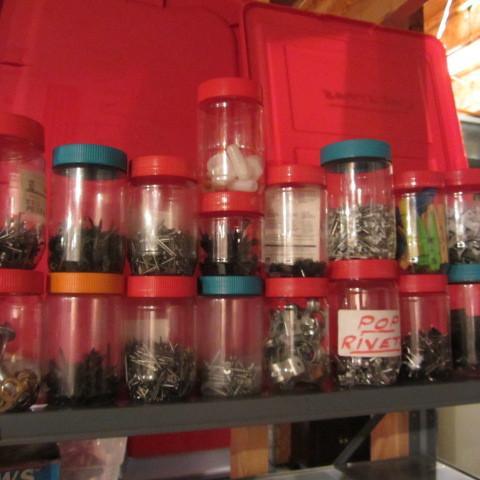 Jars of Hardware