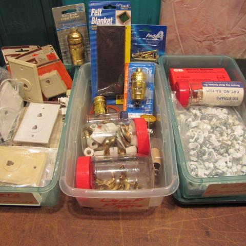 Wire Staples, Lamp Parts
