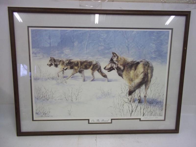 Print 31 x 23&nbsp On The Prowl by...