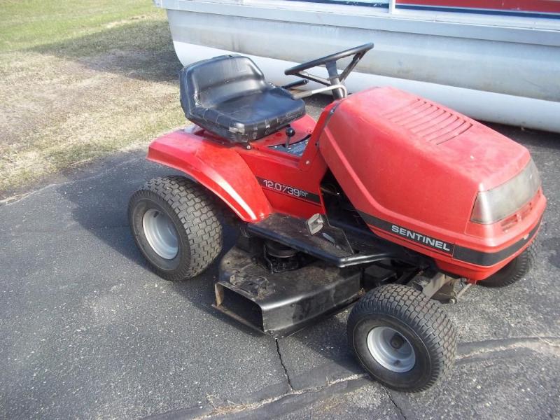 Sentinel ride 2025 on mower