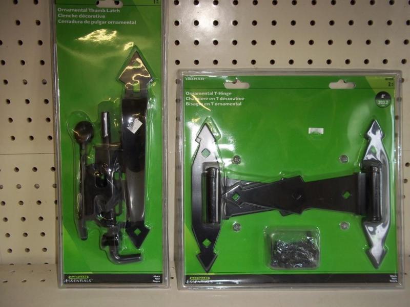 New Gate latch and Hinge Set...