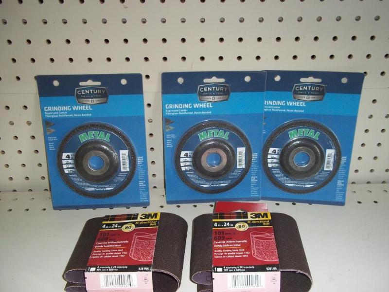 New Grinding Wheels - 3M Sanding Be...