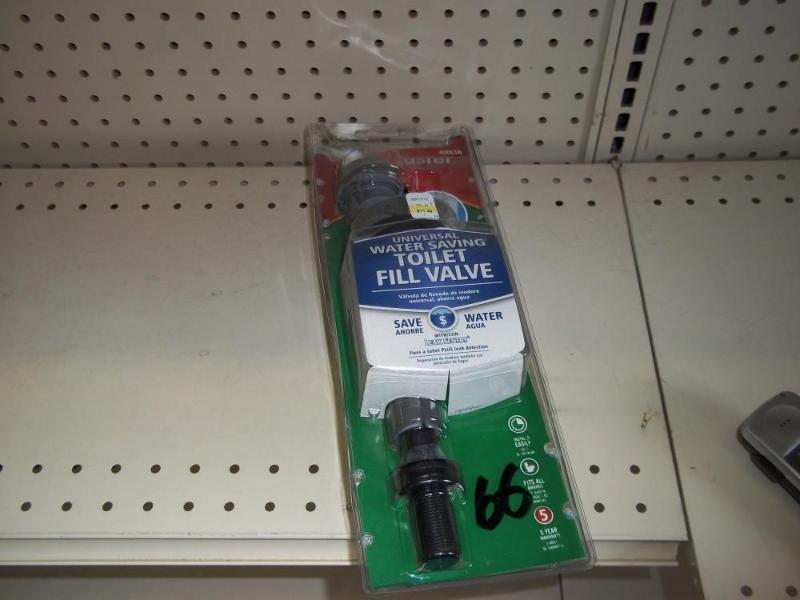 New Toilet Fill Valve...