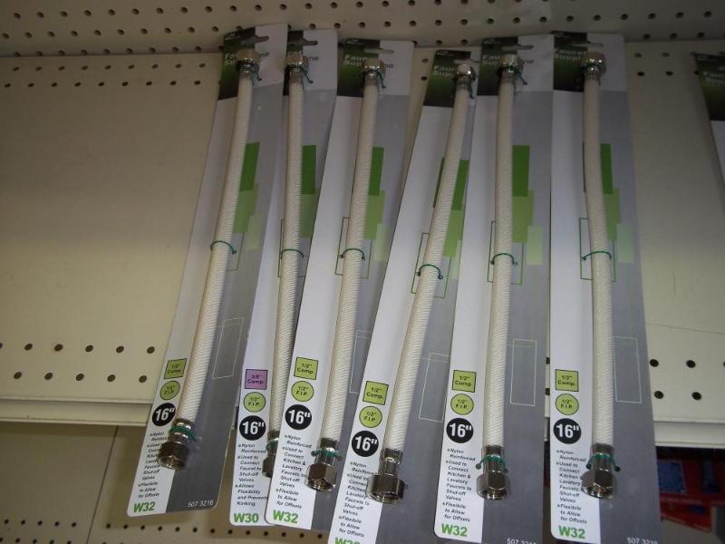 Lot of New 16 inch Flex Hose with 1...