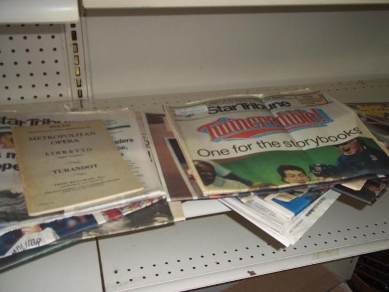 Old newspaper collection...