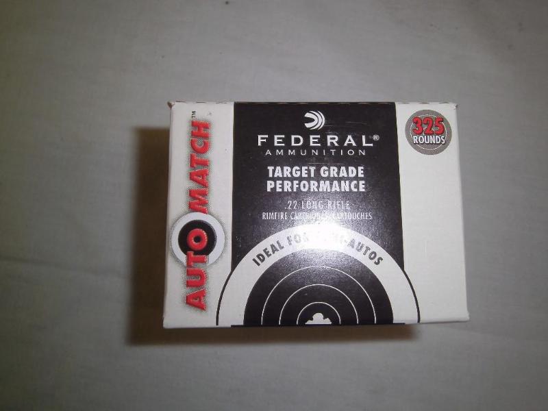 325 Rounds Federal 22 Long&nbsp Ri...