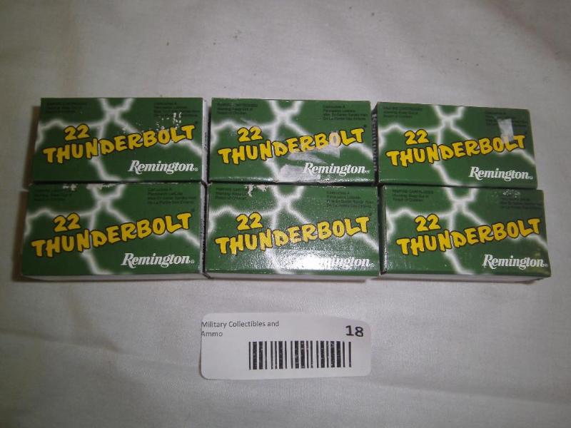300 Rounds Remington 22 Thunder Bol...