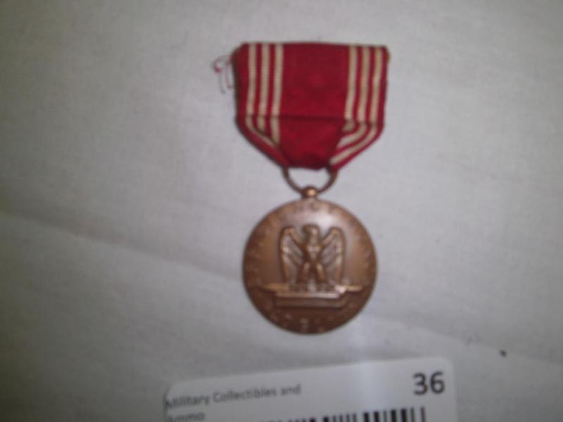 U.S Good Conduct Medal...
