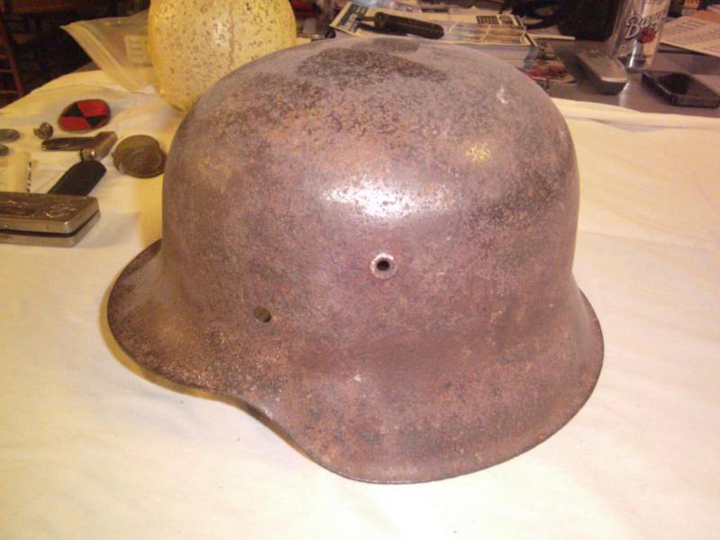 WW II German Helmet...