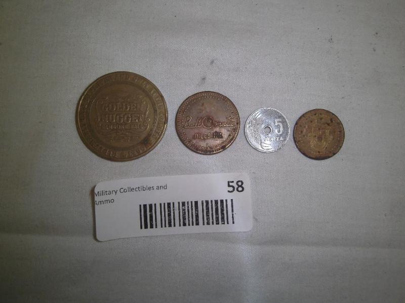 1 Golden Nugget old gambling token&...