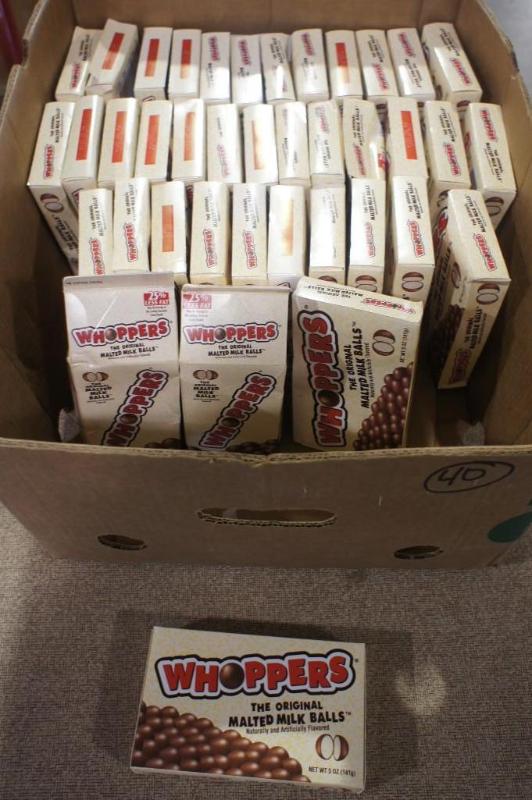 Lot of approx (40) Whoppers 5 oz bo...