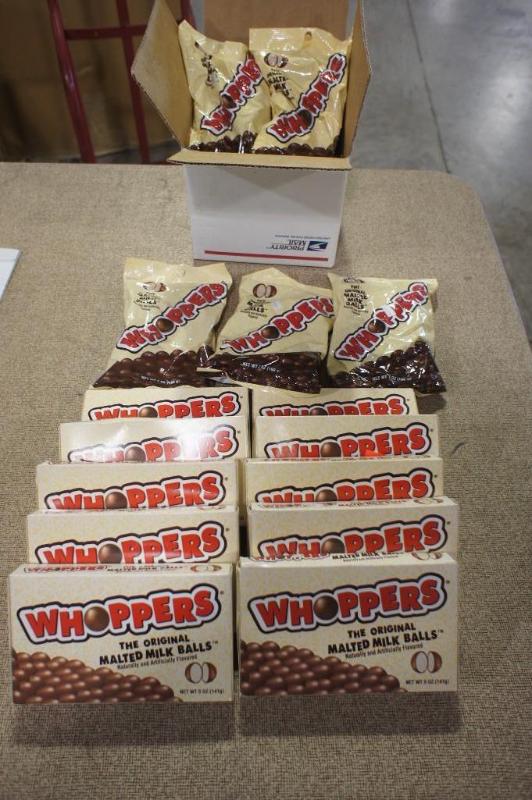 Lot of approx (20) Whoppers 5 oz bo...