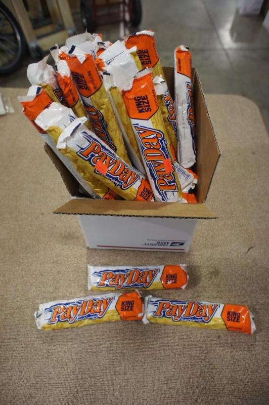 Lot of approx (49) PayDay Candy Bar...