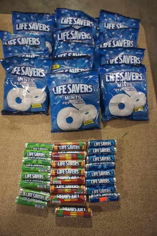 Lot of approx (40) Lifesavers Mints...