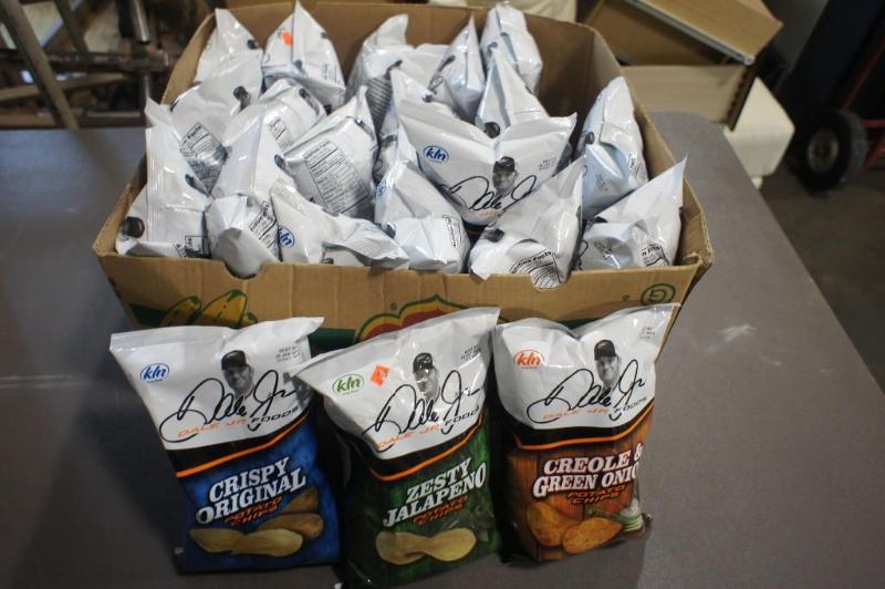 Lot of approx (21) KLN Potato Chips...