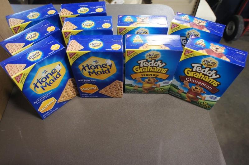 Lot of approx (10) Honey Maid Grahm...