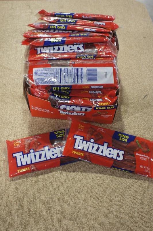 Lot of approx (30) Twizzlers 5 oz b...