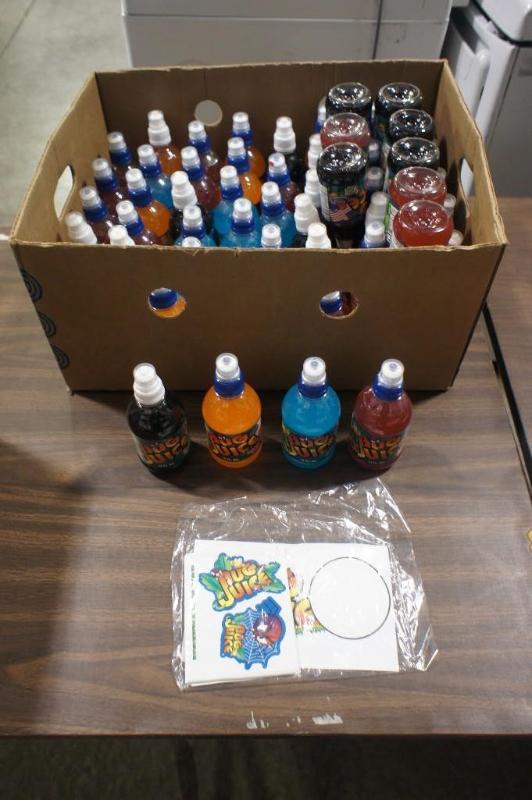 Lot of (57) Bug Juice  Juice Bottl...