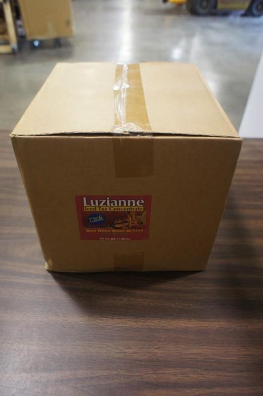 Box of Luzianne Ice Tea Concentrate...