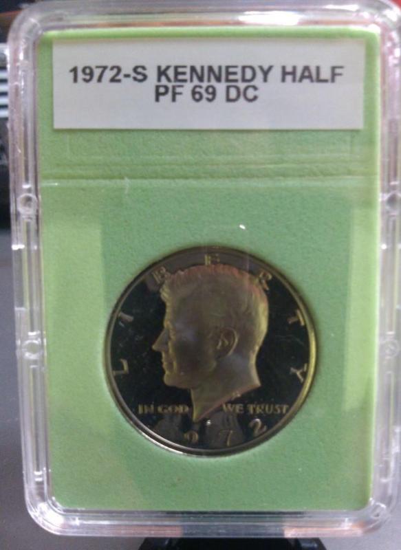 1972-S KENNEDY HALF DOLLA101R PROOF...
