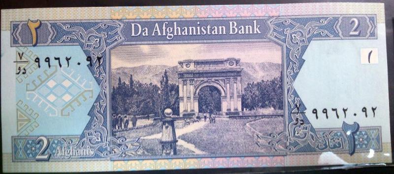 AFGHANISTAN NOTE...