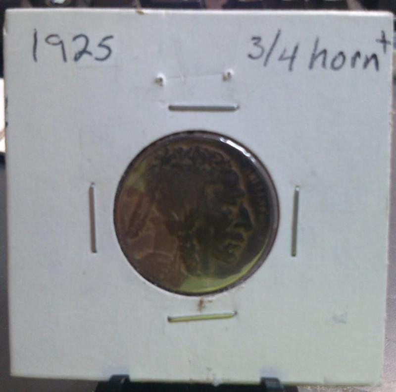 1925 BUFFALO NICKEL FIVE CENT COIN ...