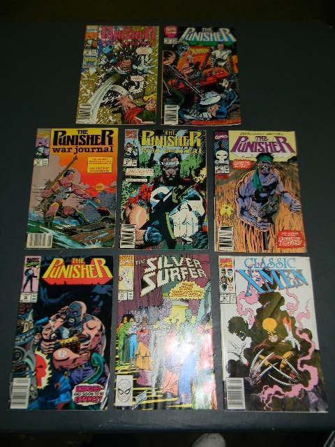 Lot of 8 Marvel Comic books (Please...