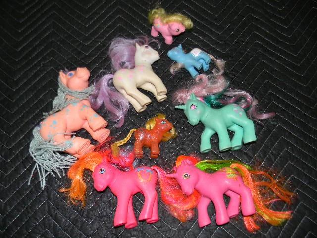Lot of 8 My Little Pony toys and 1 ...