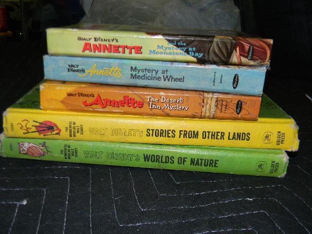 Lot of 5 old &quotWalt Disney&quot...