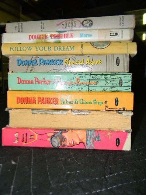 Lot of 8 old chapter books - please...