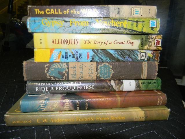 Lot of 8 old chapter books - please...